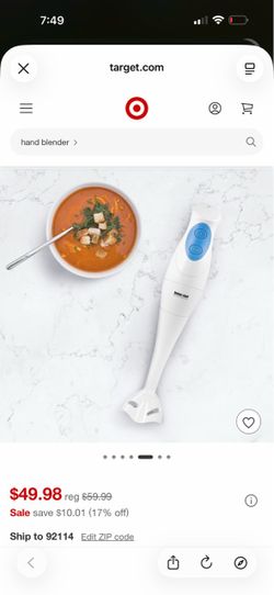 New!!! Better Chef Hand Blender
