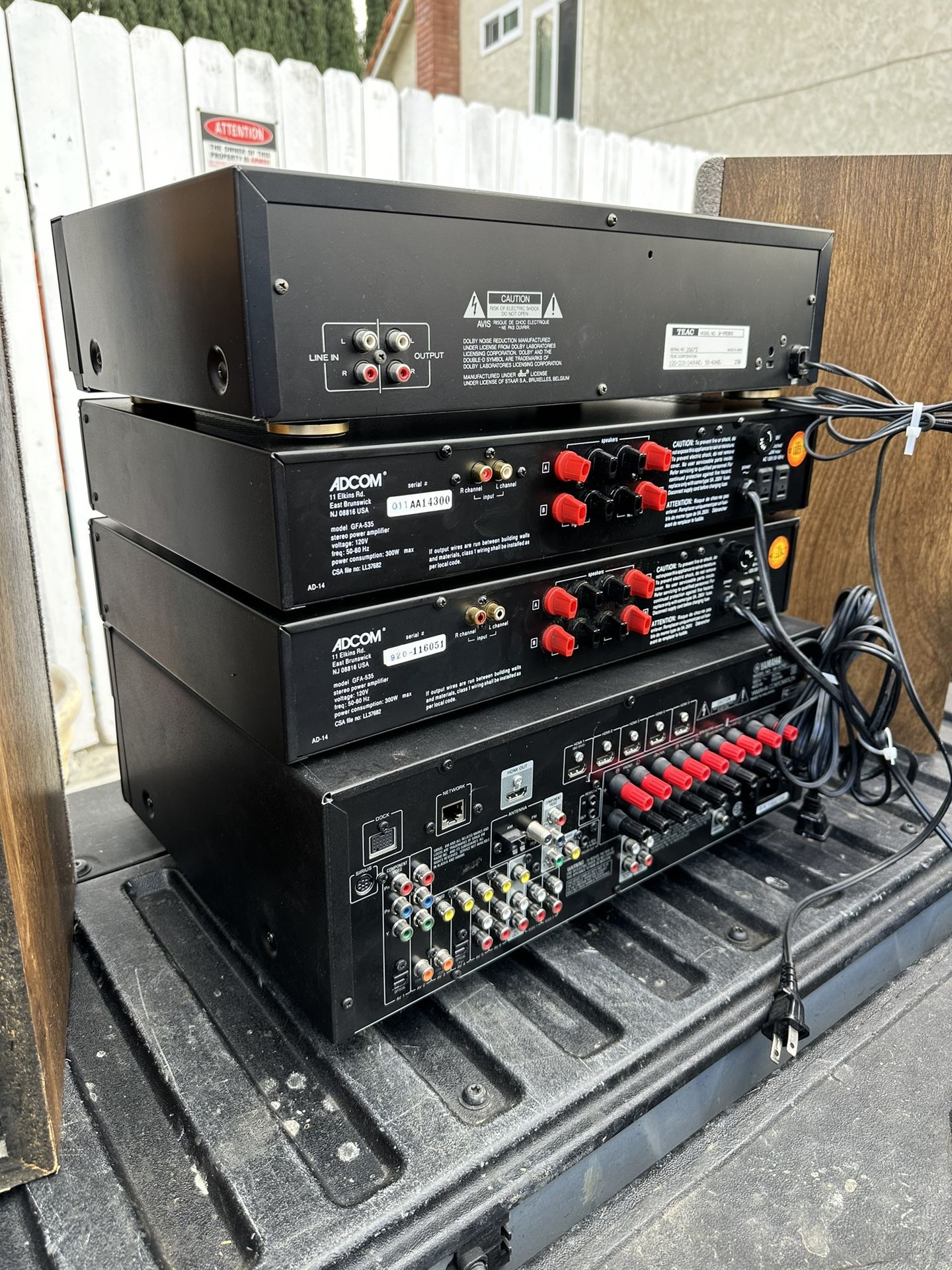 Audio Gear Amp … Speakers for Sale in Anaheim, CA OfferUp