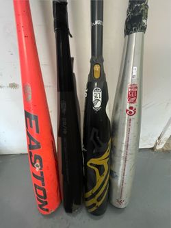 USSSA bats (-12, -10, -8)