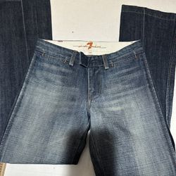 7 for all ManKind Jeans Wide Bottom Size 25