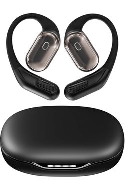 Open ear headphones over ear earbuds with ear hooks