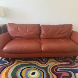 Mid Century Modern Loveseat Sofa 