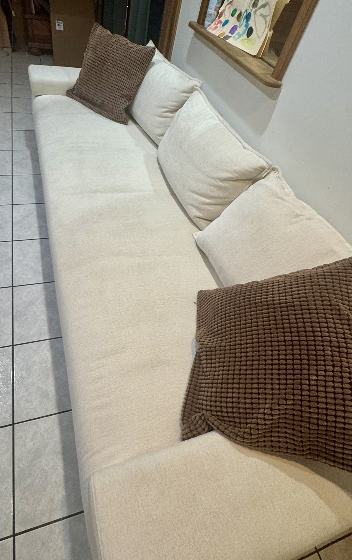 CB2 Camden Couch 101”