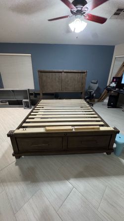Queen bed frame (living spaces)