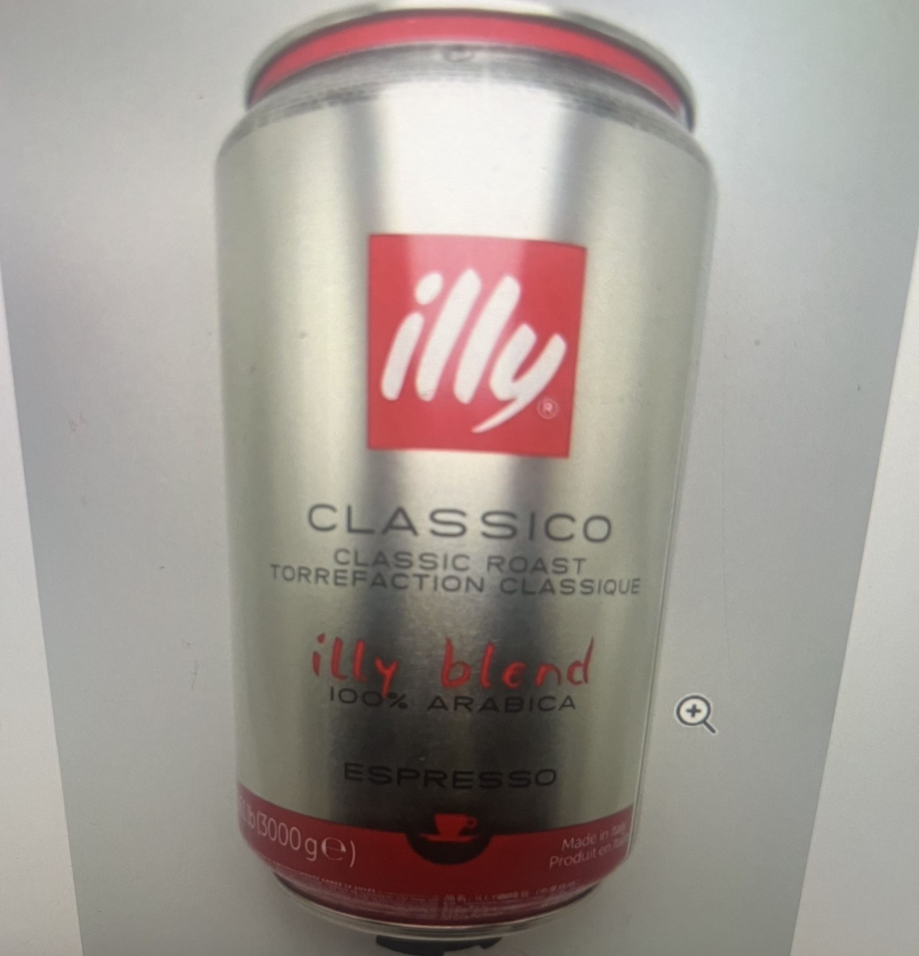 ILLY ESPRESSO 6.61 POUNDS BEAN MEDIUM CLASSICO ROAST...