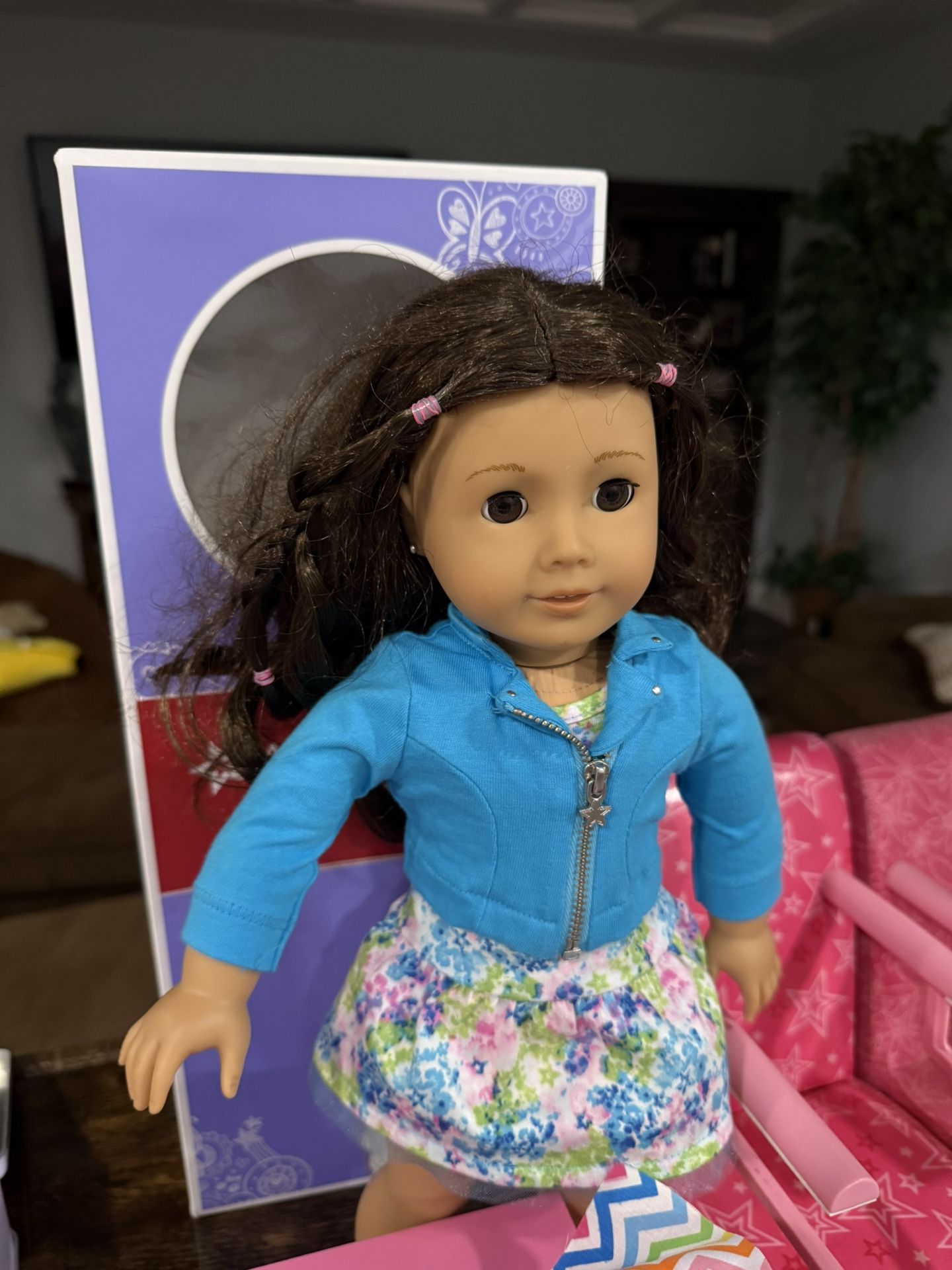 American girl doll lot plus some Our generation sets