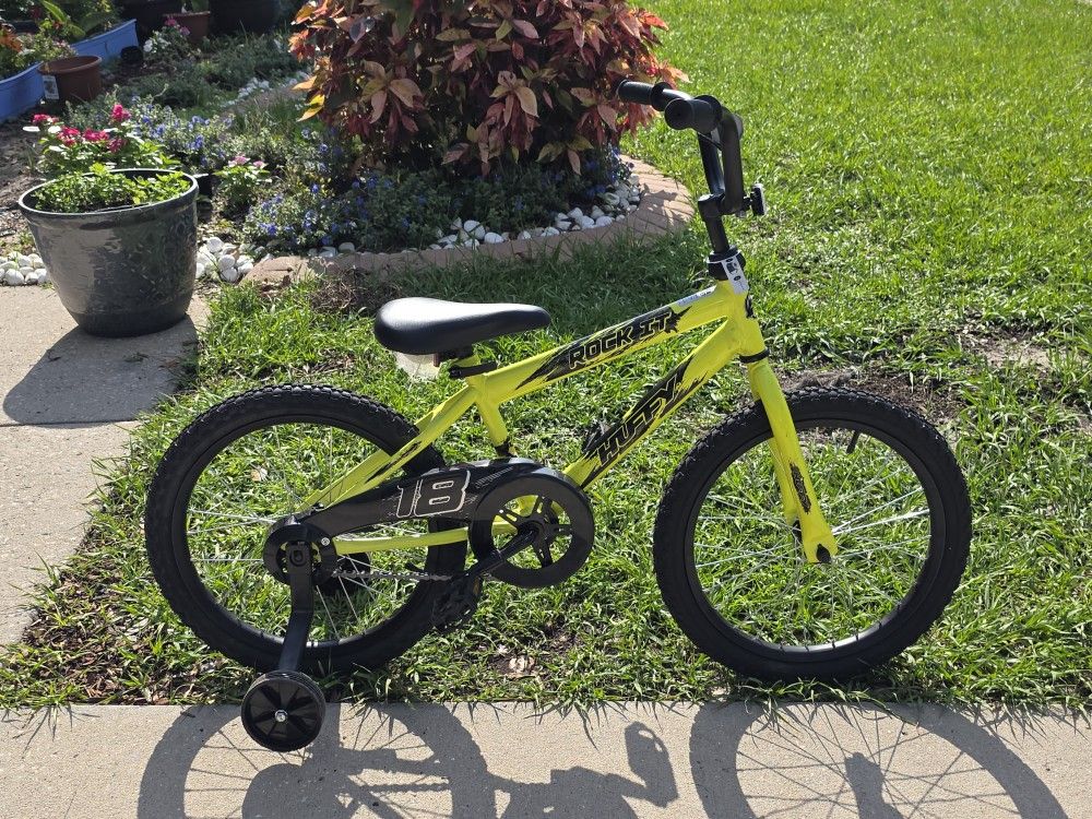 Huffy Rock It 18in Kid's Bike Like New