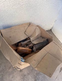 Box Of firewood— Sell 1pm