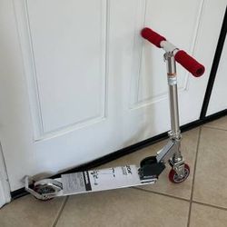 Brand New Razor Kick Scooter Silver & Red Kid’s Ride On Ages 5 and Up