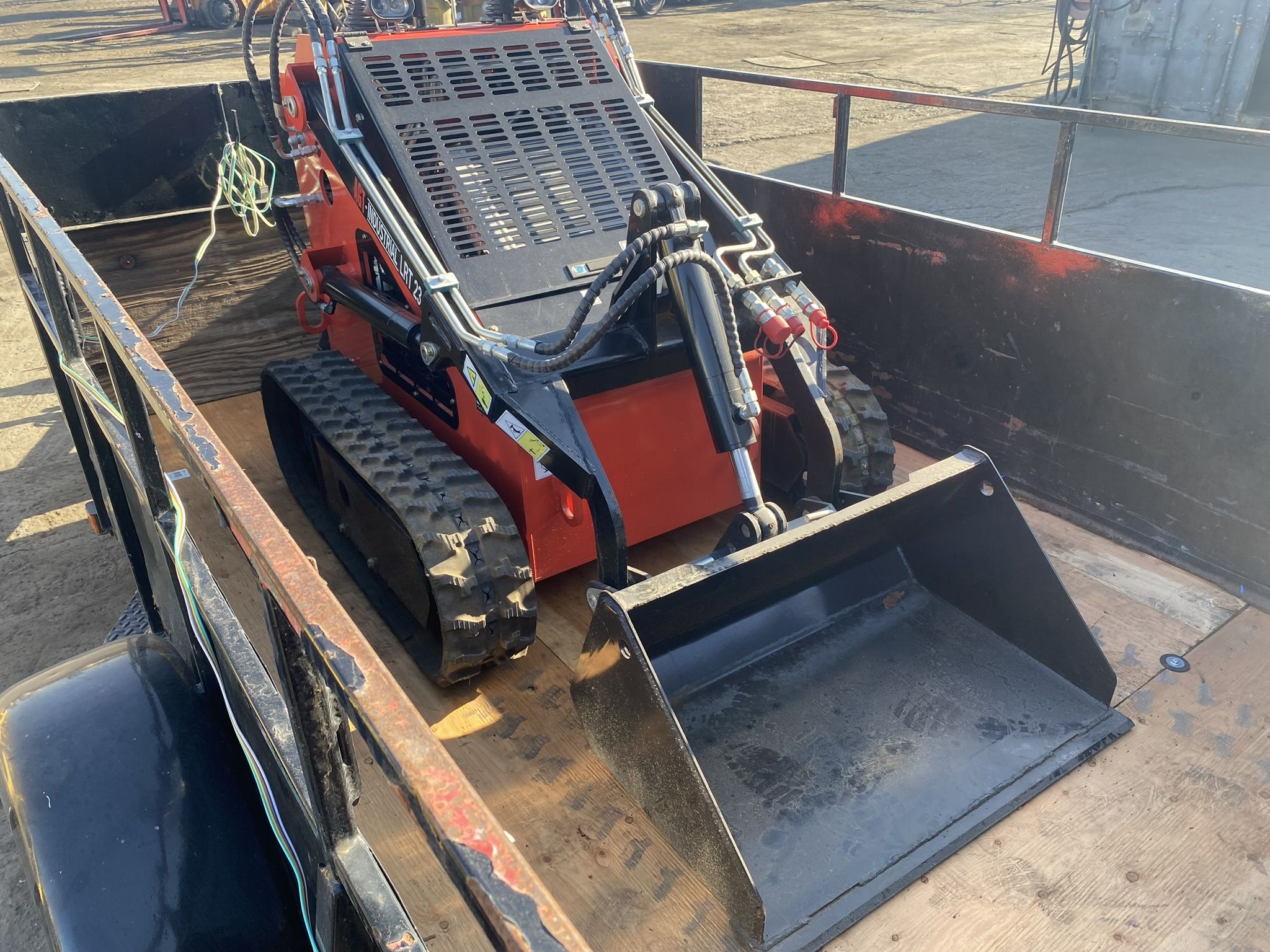 2024 Agt Walk Behind Skid Steer W/trailer Brand New