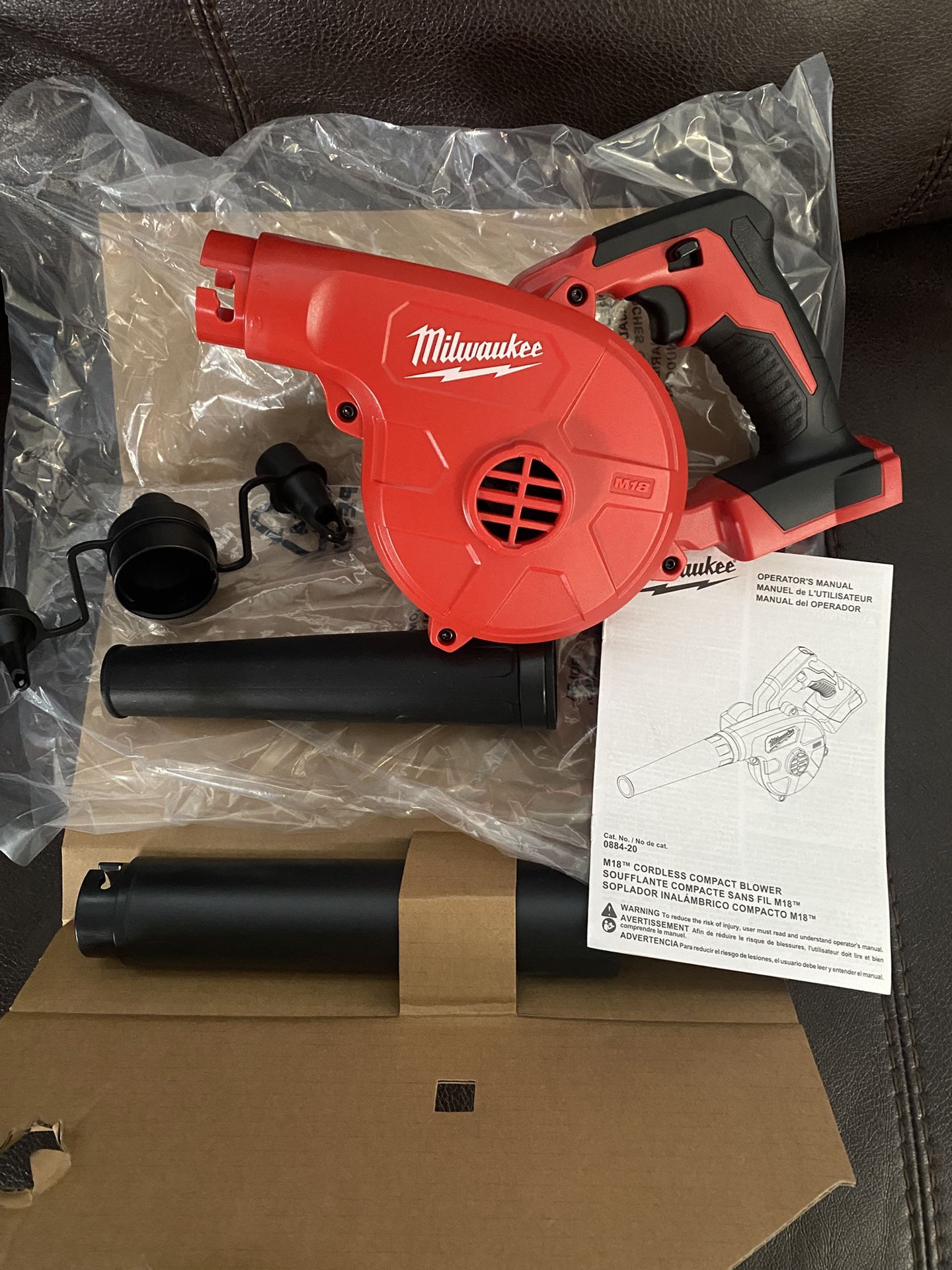 MILWAUKEE M18 COMPACT BLOWER NEW IN BOX TOOL ONLy