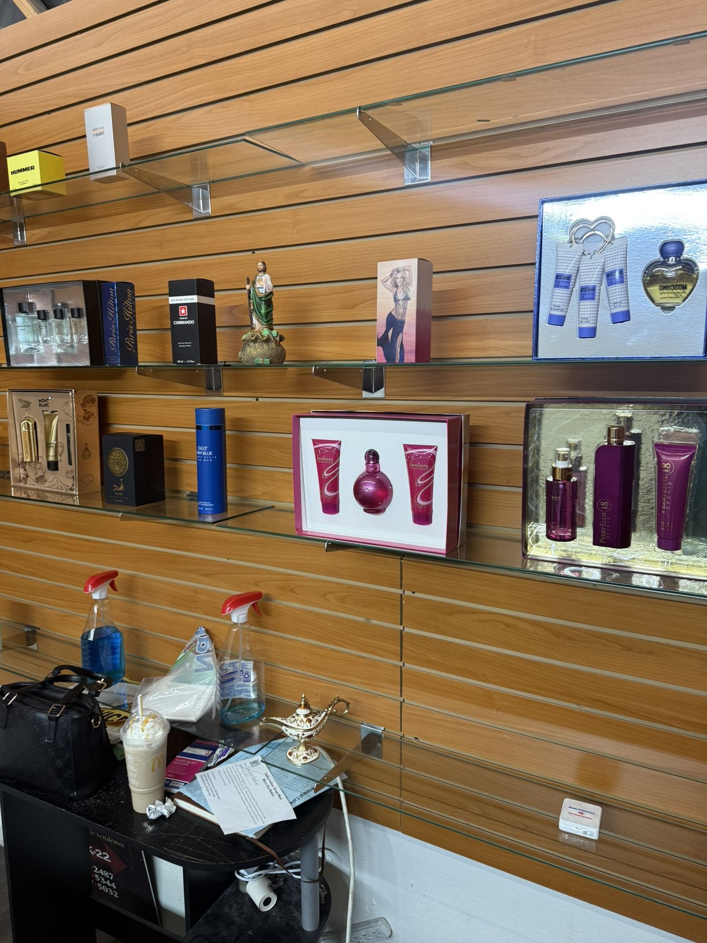 8 x 48 inch Tempered Glass Shelves