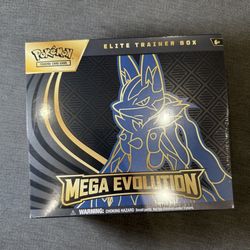 Pokémon TCG Mega Evolution Lucario Elite Trainer Box (ETB) SEALED