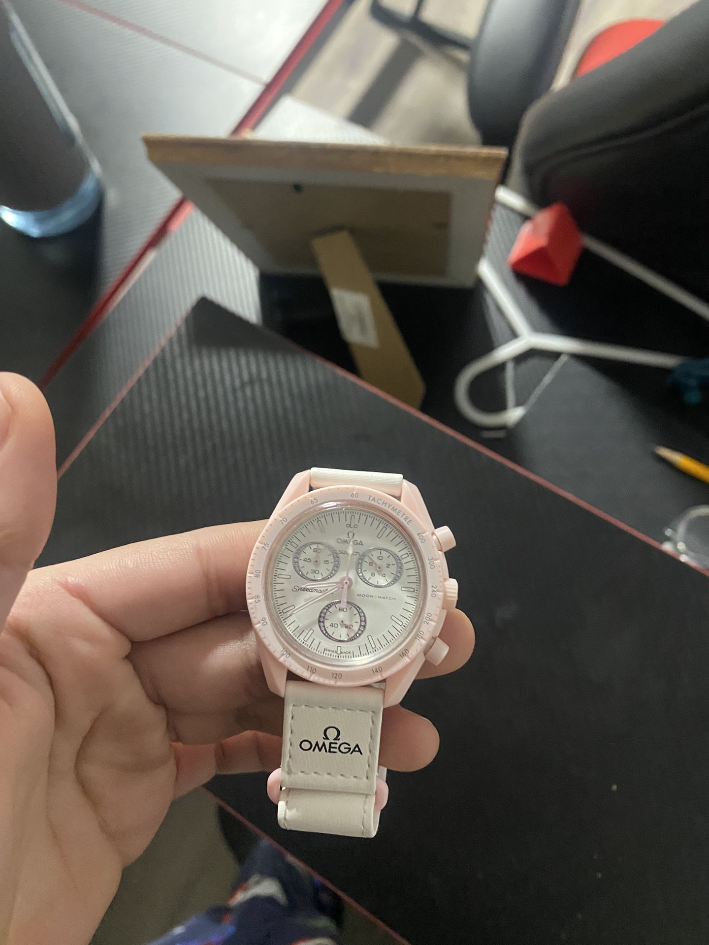 Omega Pink Watch