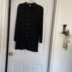 Jacqueline Ferrar Woman  X/Large Black 