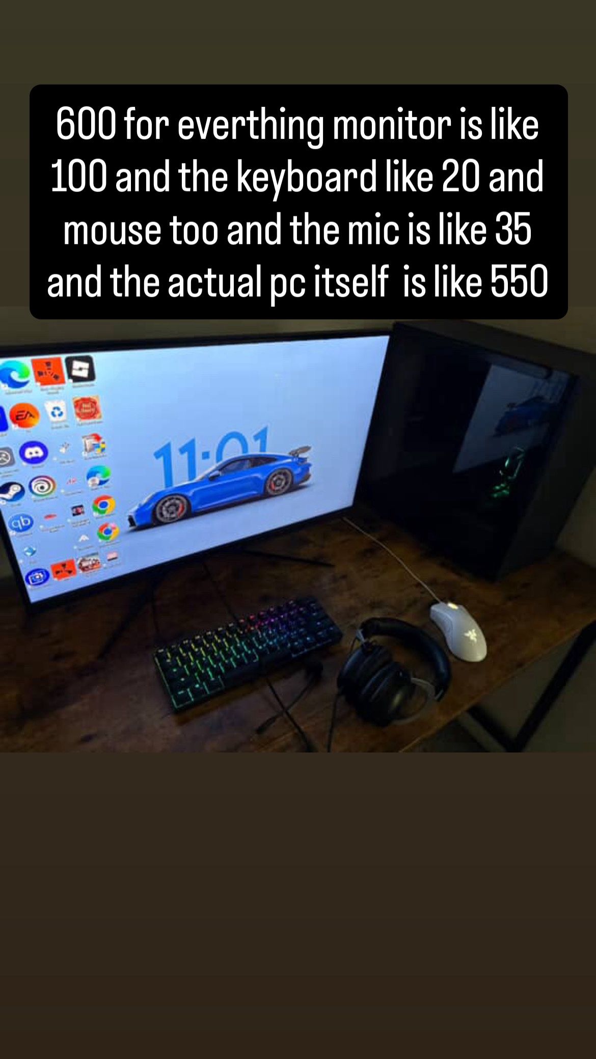 Gaming Pc Full Set Up