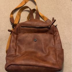 Leather Women’s Backpack 