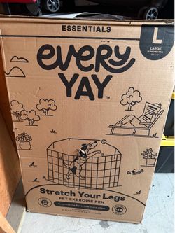 Pet play pen large