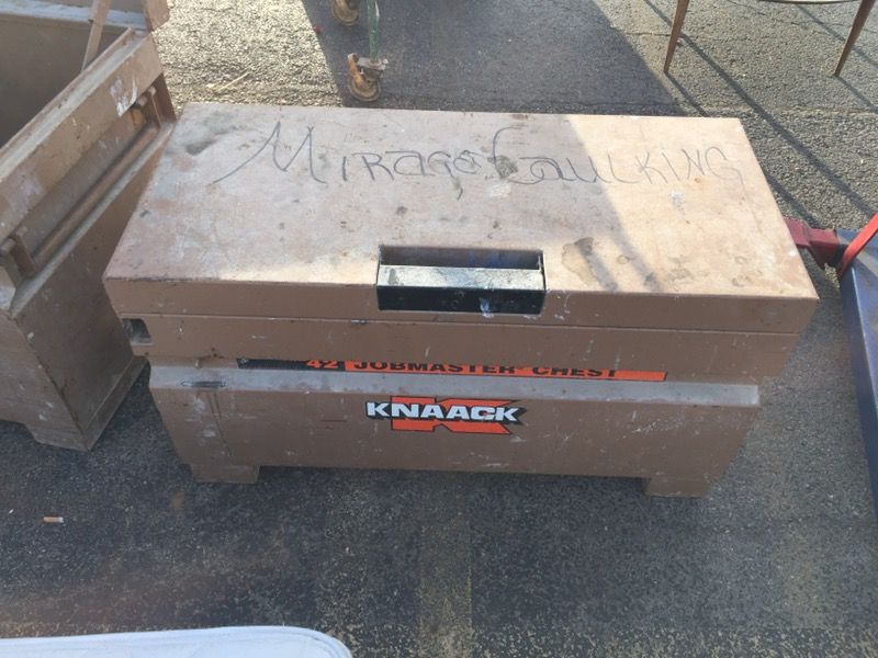 Used Knaack Jobmaster Chest Model 42 Job Box Storage