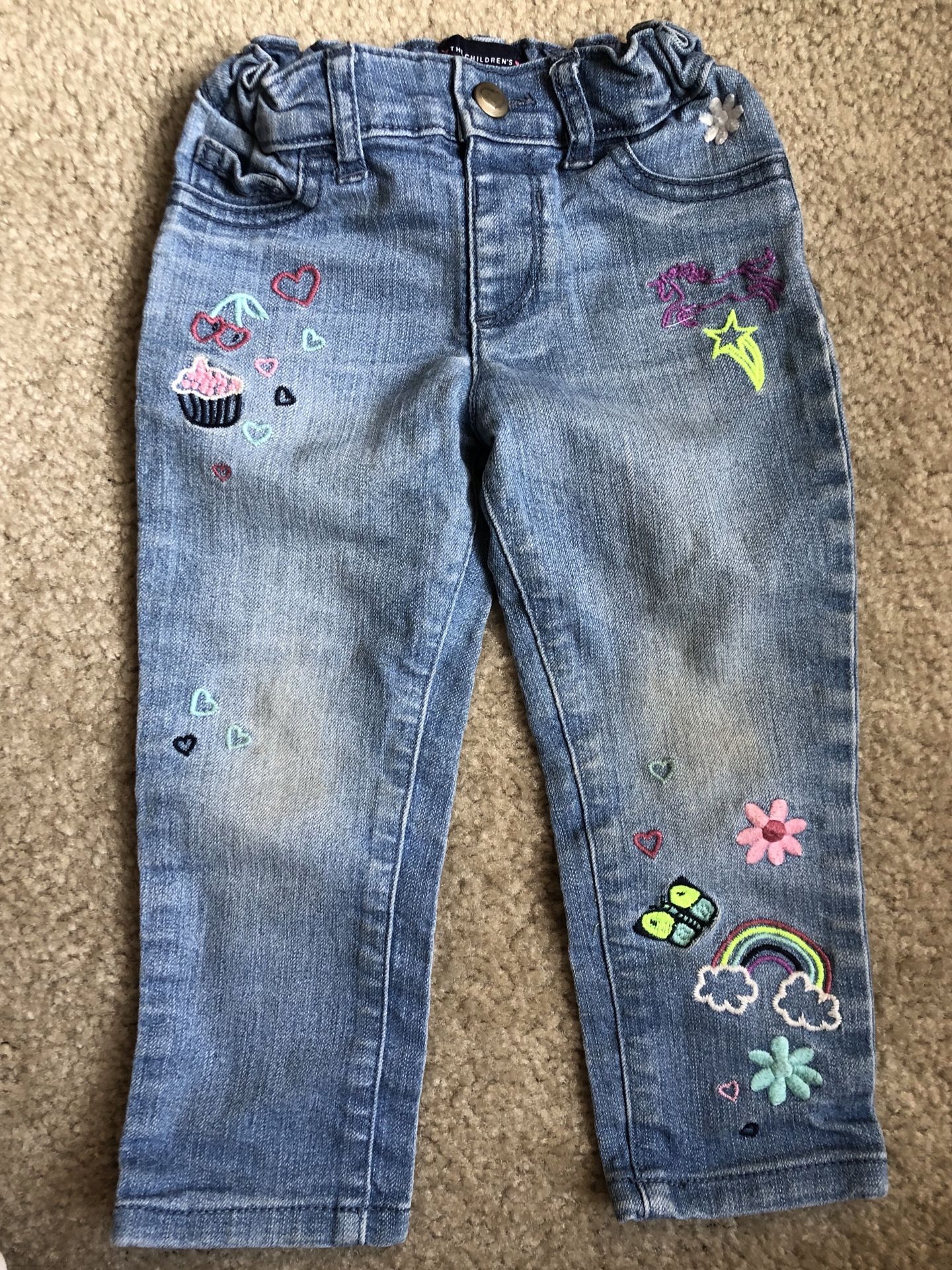 Fun toddler girl jean 3T