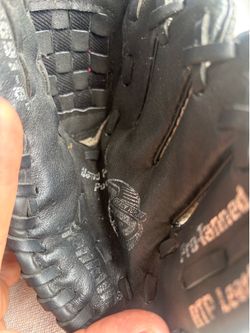 Franklin left baseball glove pro tanned RTP leather