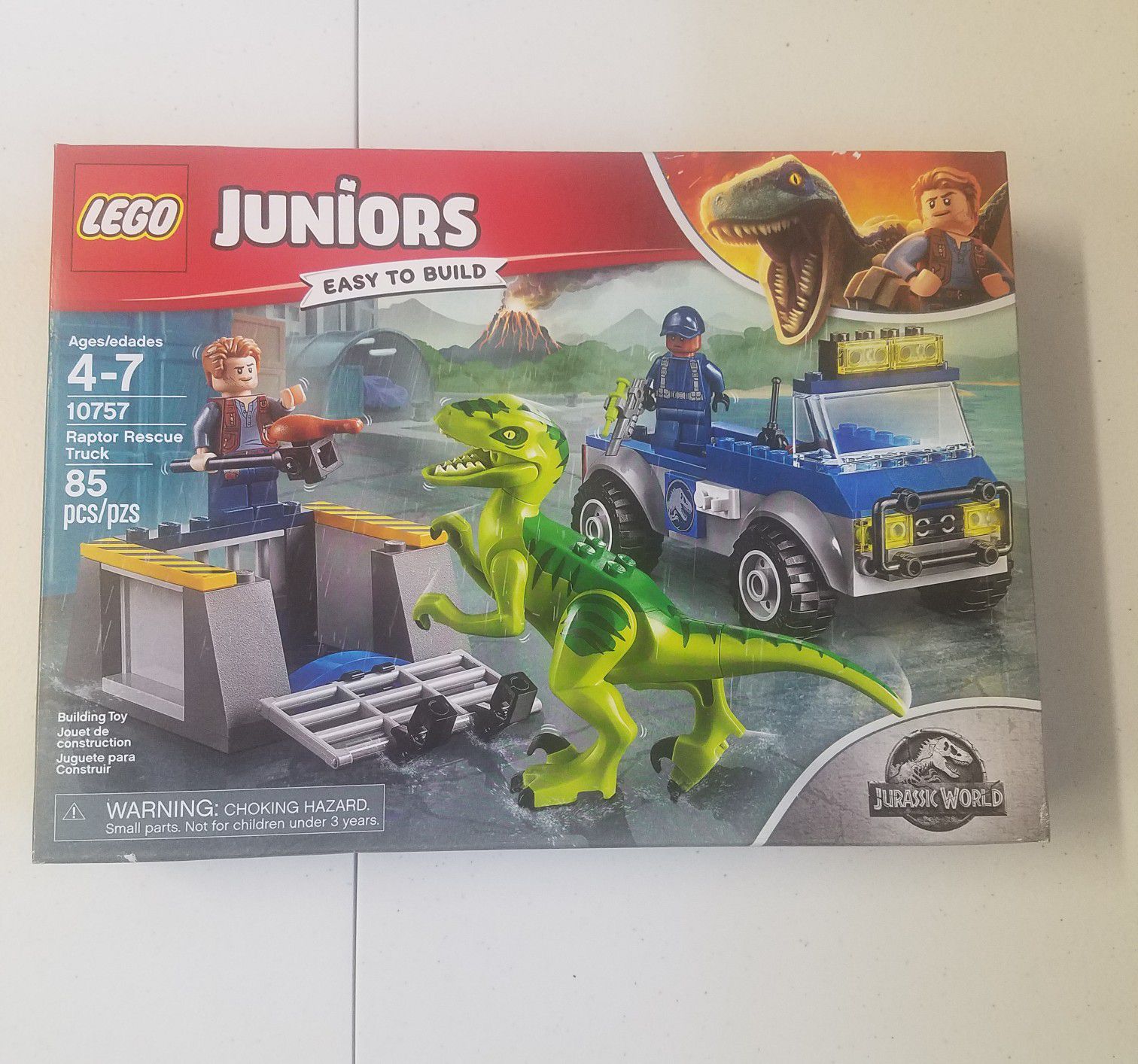 oplukker dræbe vokal NEW Lego Juniors Jurassic World Raptor Rescue Truck set 10757 for Sale in  Las Vegas, NV - OfferUp