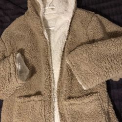 Women’s Reversible Teddy Sherpa Coat