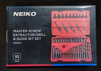 New NEIKO Master Screw Extractor Set (55-Piece)