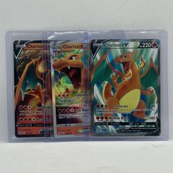 Pokémon Brilliant Stars Charizard Trio 