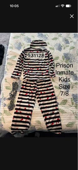 Inmate Halloween costume