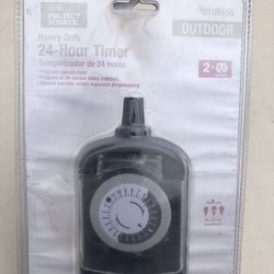 Project source heavy duty 24 hour timer outdoor