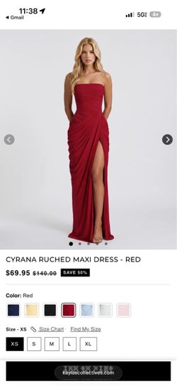 Red dress