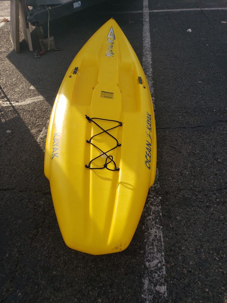 Ocean kayak Nalu Stand up paddleboard kayak yellow