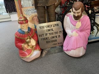 Christmas Yard Nativity Figures