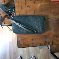 Black Wristlet Wallet