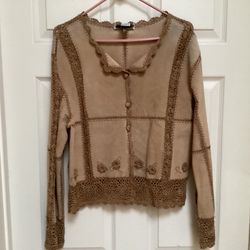 S .M H Boutique New Leather Jacket