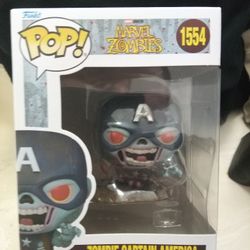 Funko Pop Marvel Zombies Captain America