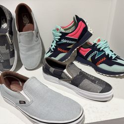 Men’s New Balance & Vans Sz9 T