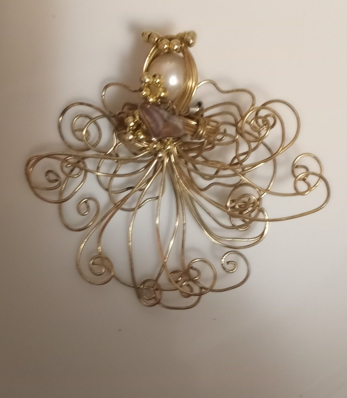 Vintage angle brooch