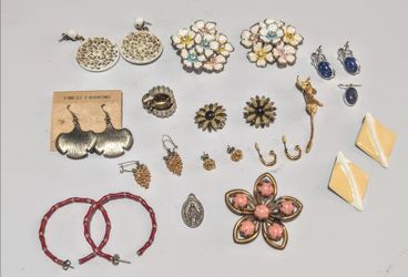 Vintage 1950s-70s Jewelry Lot