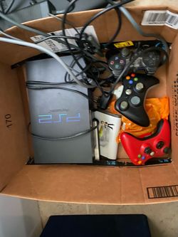 Retro Gaming Bundle - Xbox 360 & PS2 (For Parts/Repair) - $60