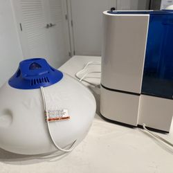 2 Cool Mist Humidifiers – TaoTronics + Vicks (Working)