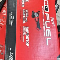 Milwaukee M18 Fuel Variable Speed Angle Grinder Each $180 