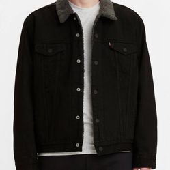 Levi's sherpa trucker jacket L XL size