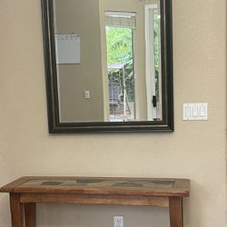 Long console table