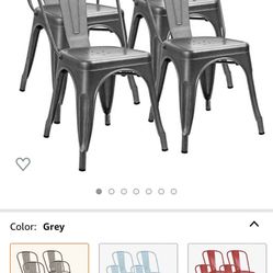 Stackable Metal Chairs