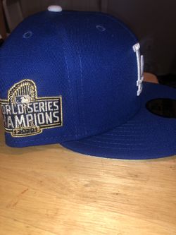Dodgers World Series hat