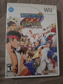 🔥 TATSUNOKO VS. CAPCOM: ULTIMATE ALL-STARS — Nintendo Wii - Complete with case and manual 🔥