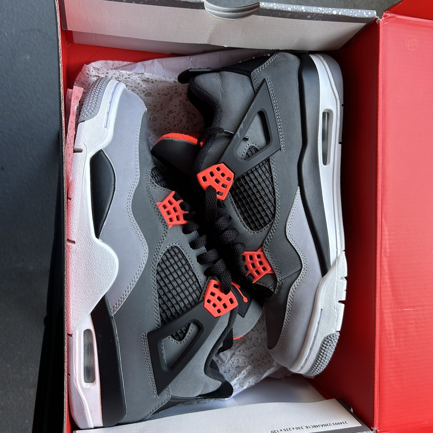 JORDAN 4 RETRO 'INFRARED'