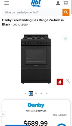 Danby 24" Gas Stove/Range